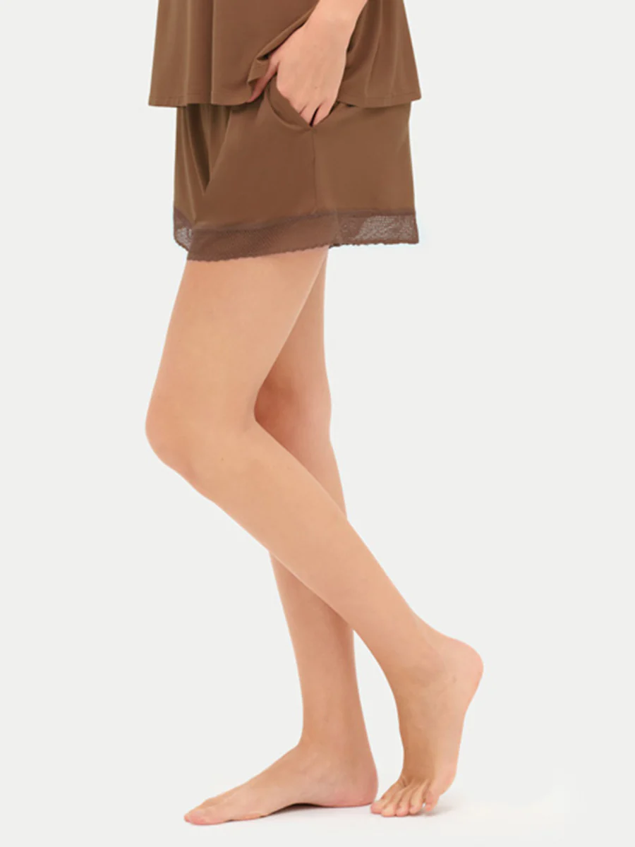 Bamboo Lace Cami Shorts - Image 65