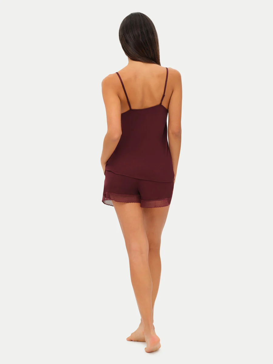 Bamboo Lace Cami & Shorts Set - Image 3