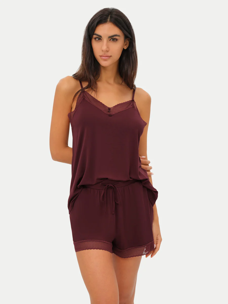 Bamboo Lace Cami & Shorts Set - Image 7
