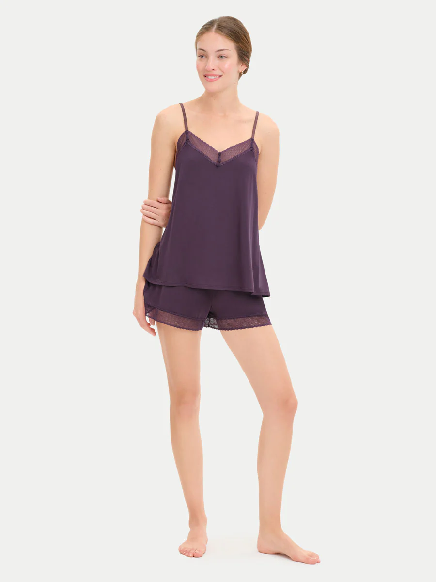 Bamboo Lace Cami & Shorts Set - Image 83
