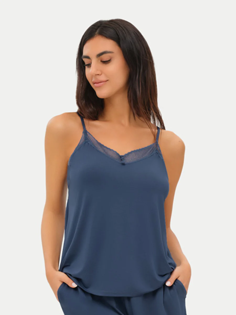 Bamboo Lace Cami Top - Image 17