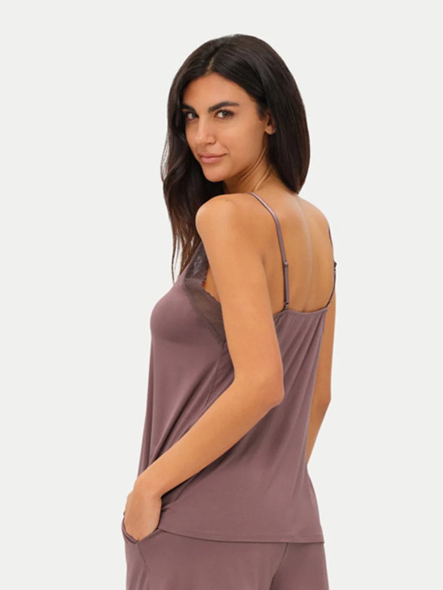 Bamboo Lace Cami Top - Image 56