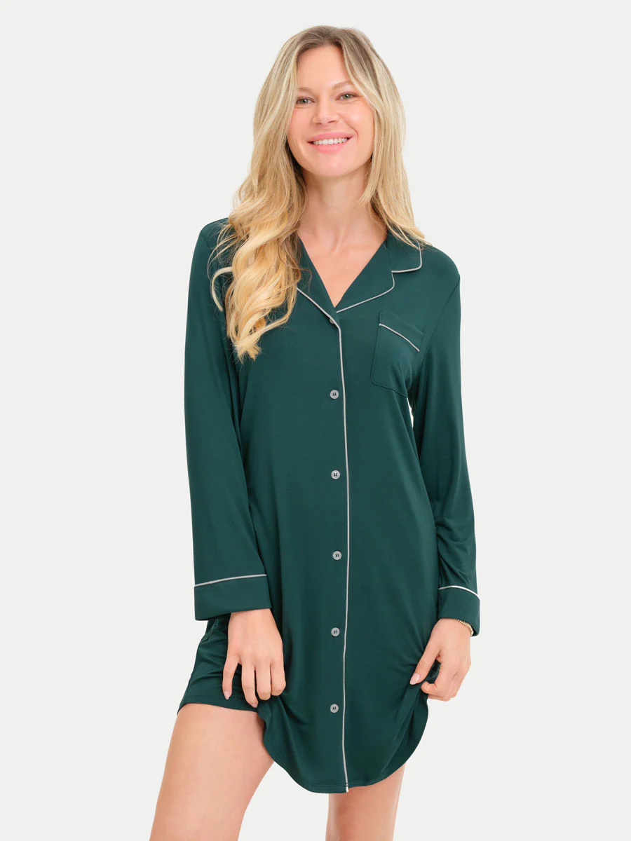 Bamboo Pajama Nightshirt - Image 86