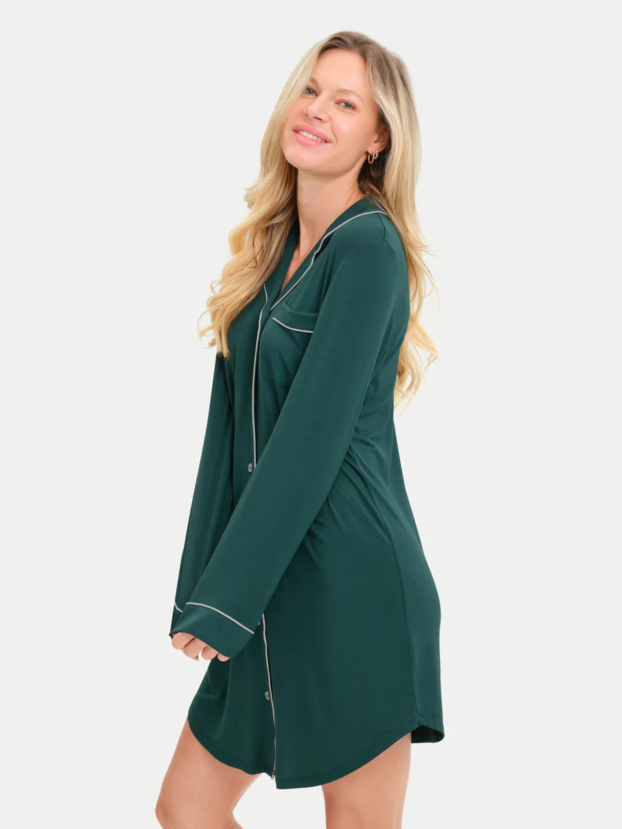 Bamboo Pajama Nightshirt - Image 88