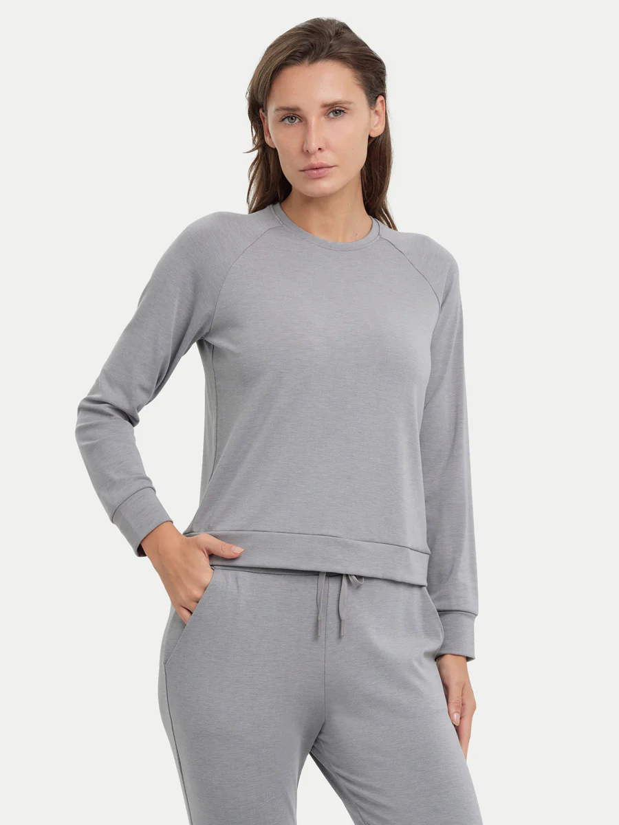 Bamboo Pullover Crew - Image 26
