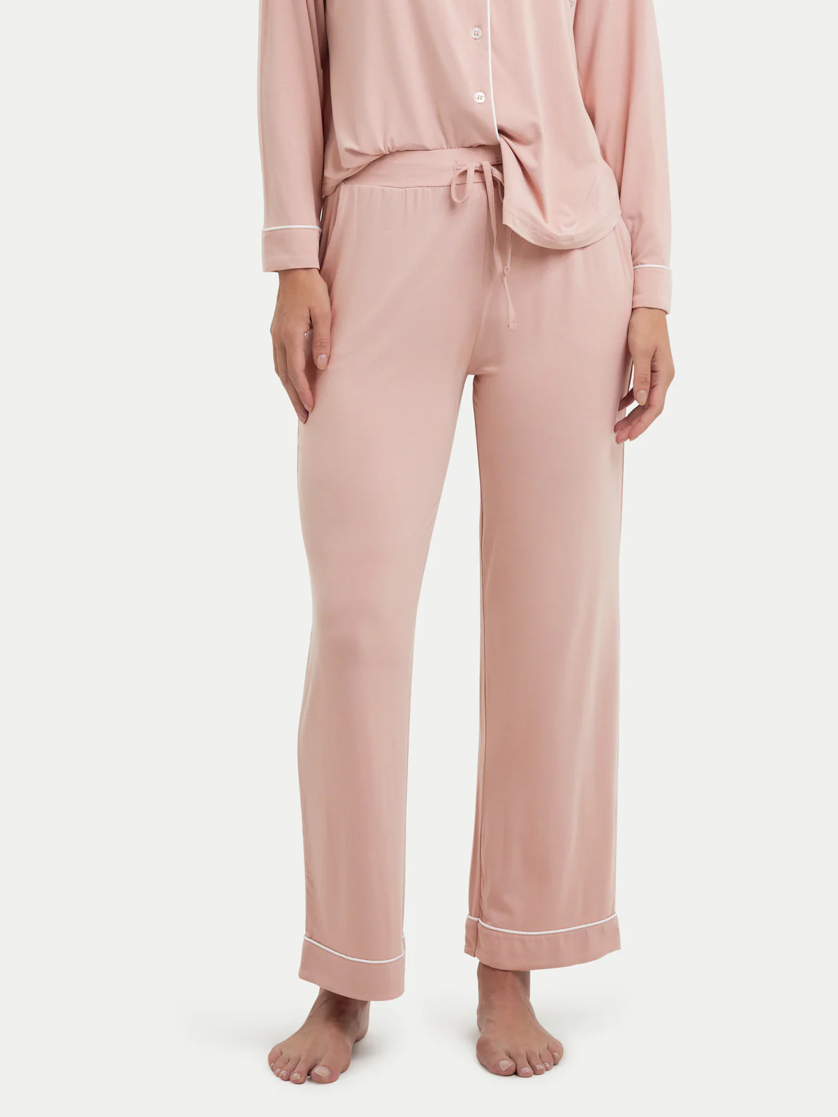 Long Sleeve Bamboo Pajama Set - Image 20