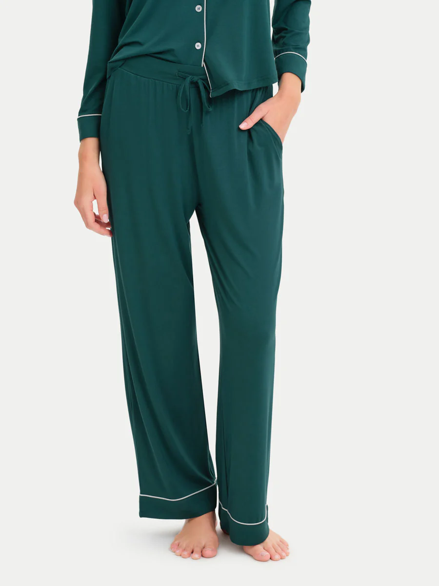 Long Sleeve Bamboo Pajama Set - Image 97