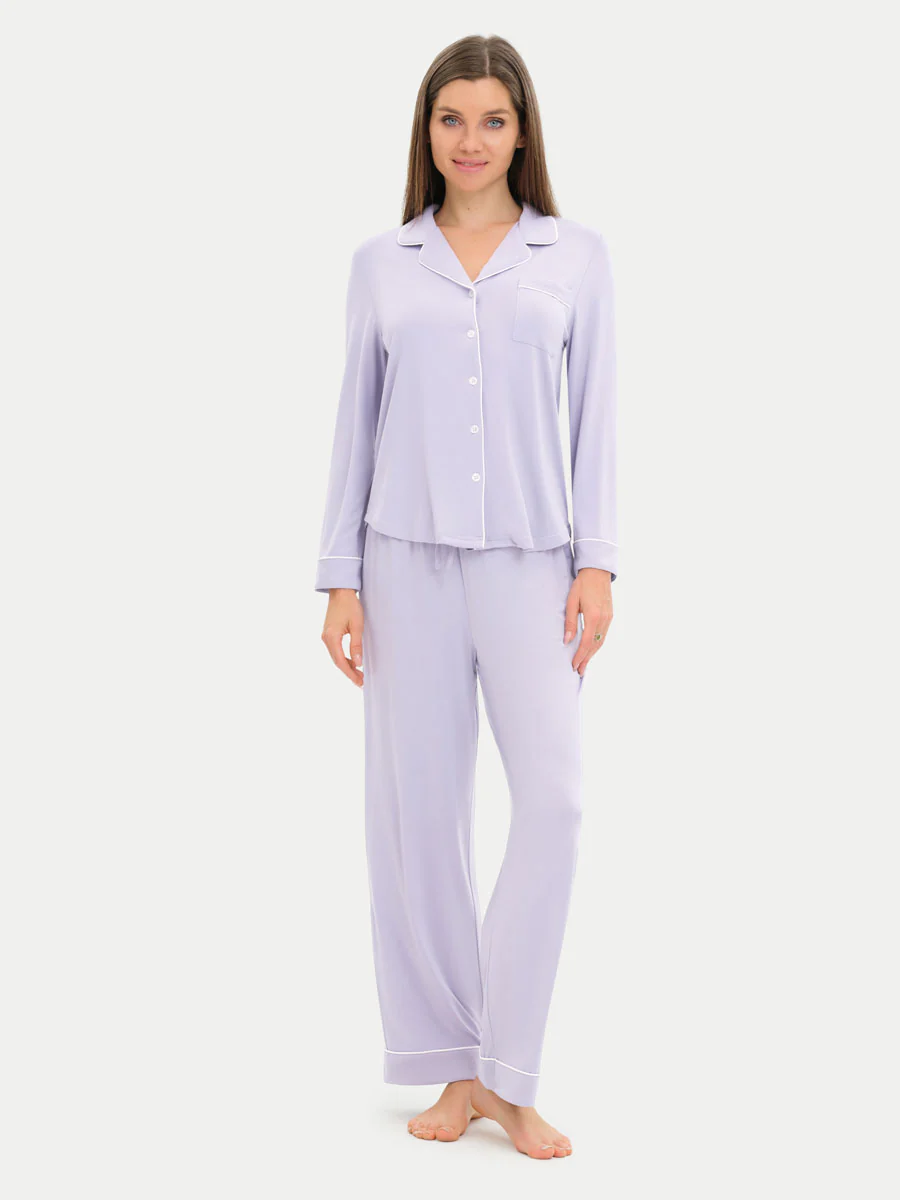 Long Sleeve Bamboo Pajama Shirt - Image 102