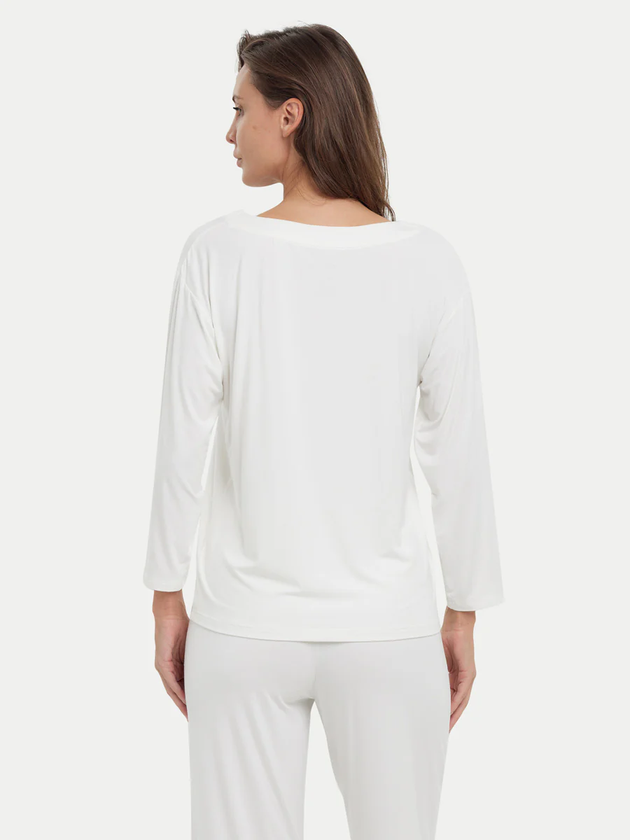 Long Sleeve Bamboo Slouchy PJs Set - Image 18