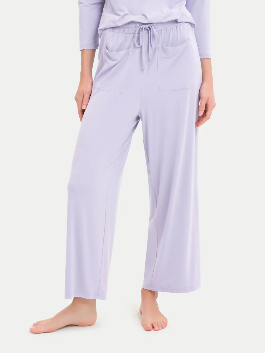 Long Sleeve Bamboo Slouchy PJs Set - Image 91