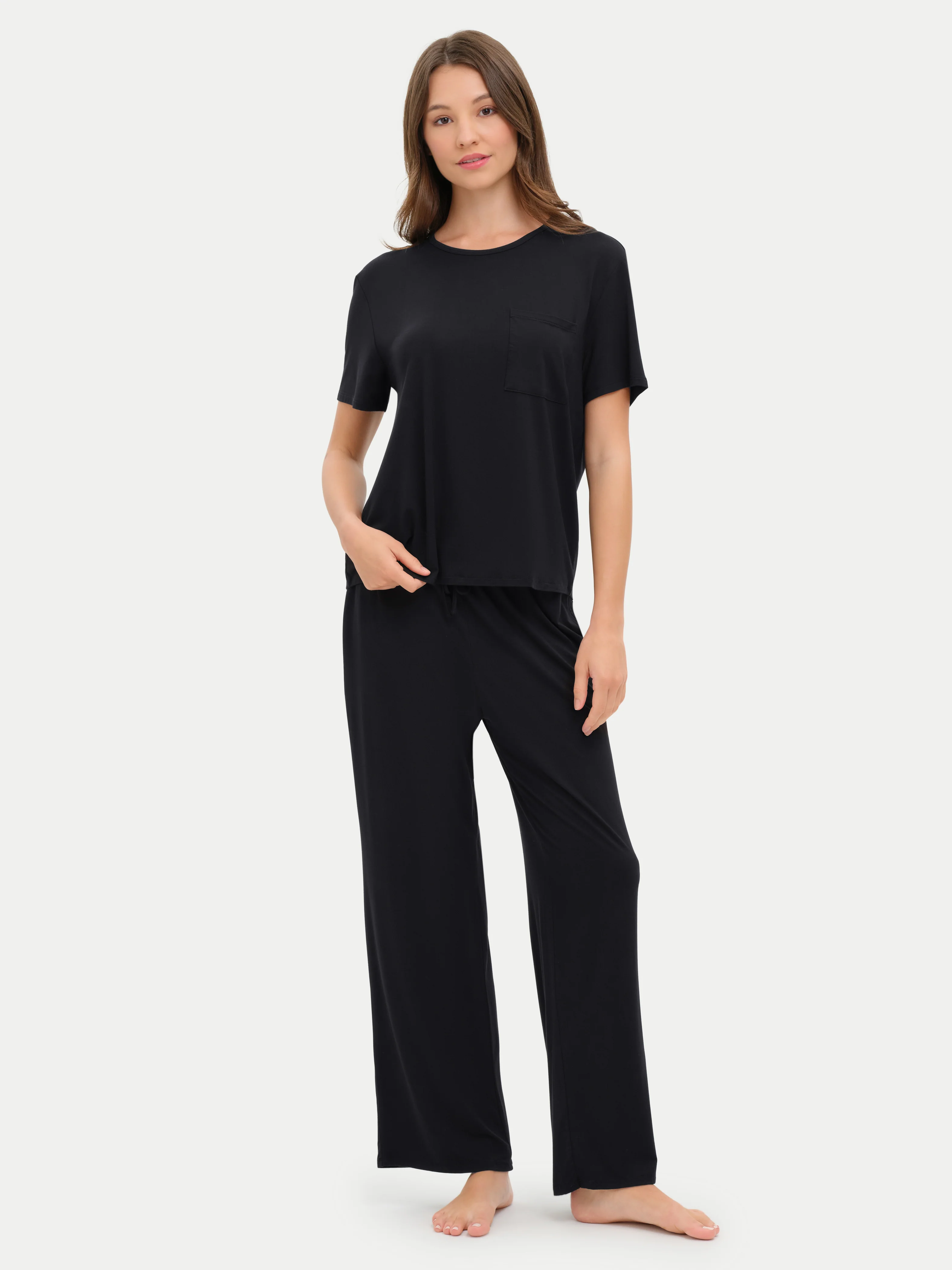 Short Sleeve Bamboo Relaxed Tee - Image 13
