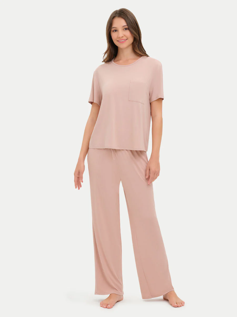 Short Sleeve Bamboo Relaxed Tee - Image 20