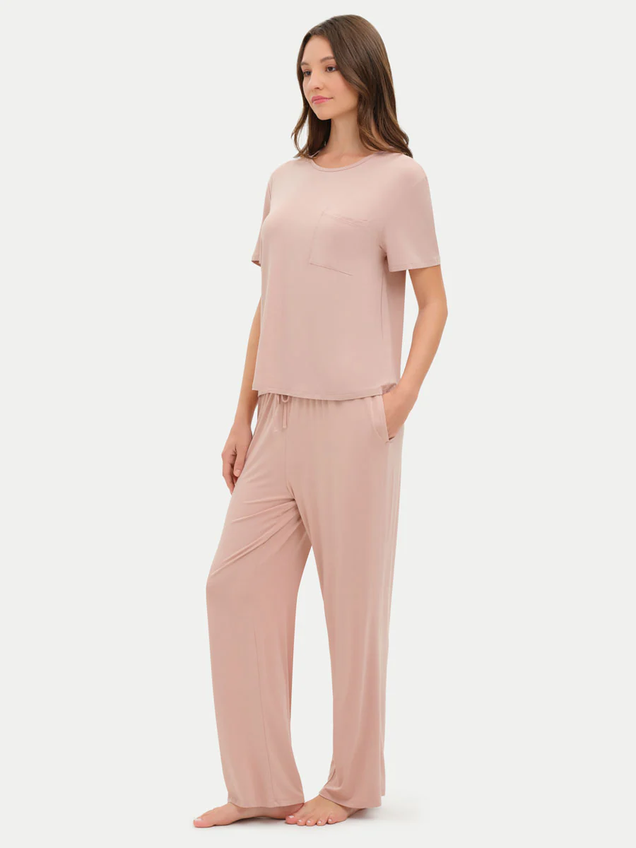 Short Sleeve Bamboo Relaxed Tee - Image 22