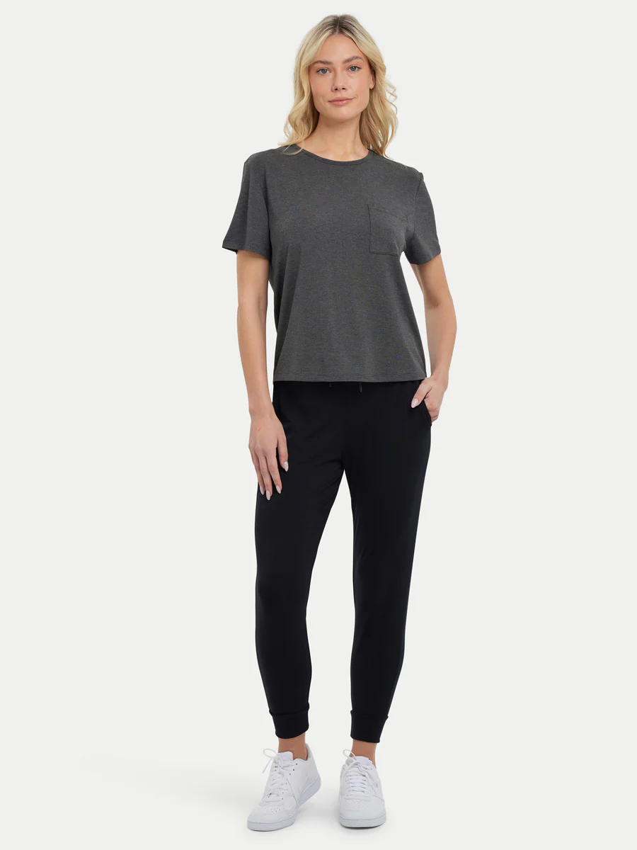 Short Sleeve Bamboo Relaxed Tee - Image 78