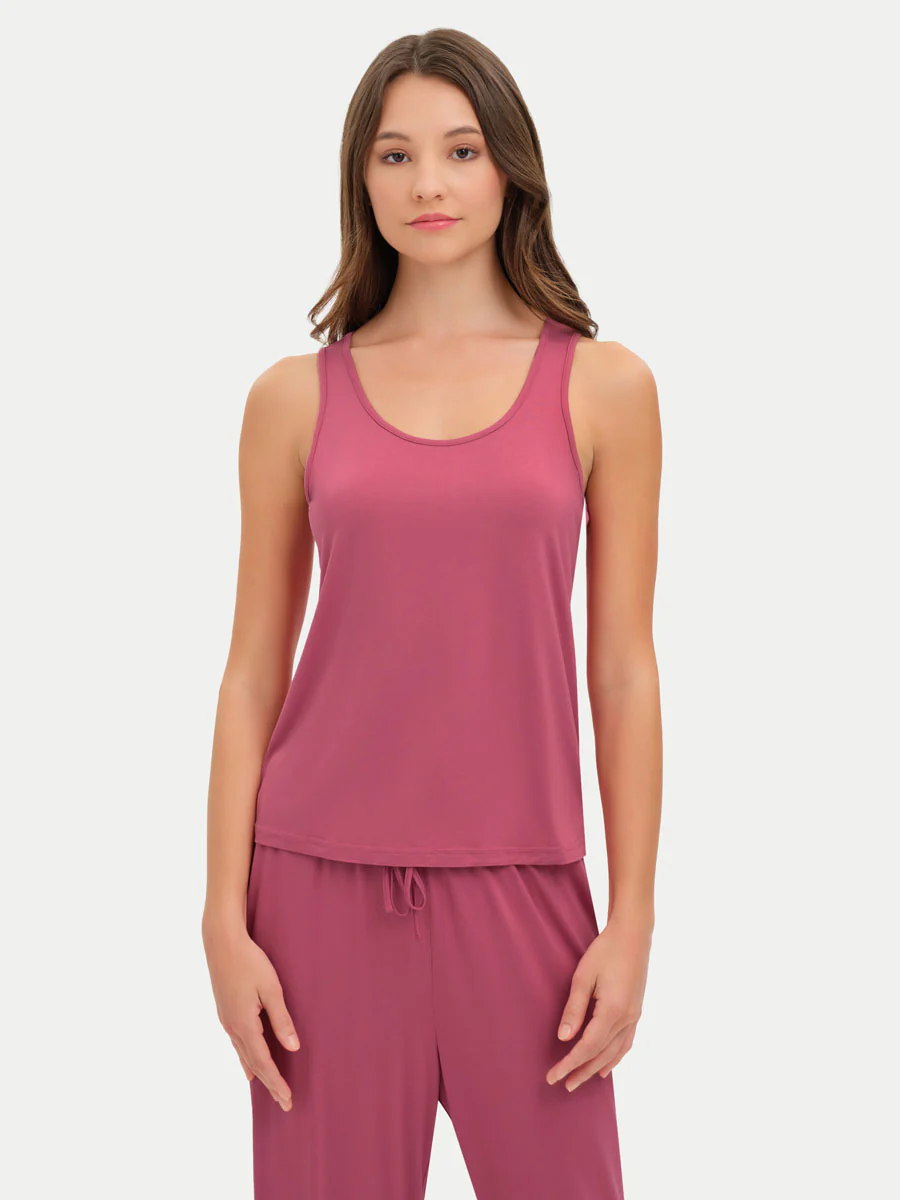 Sleeveless Bamboo Tank Top - Image 54