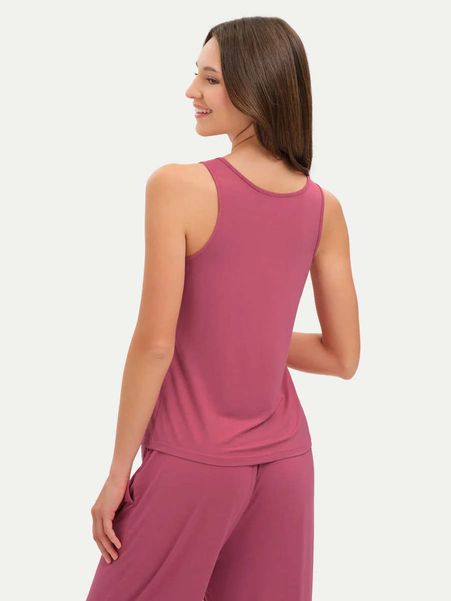 Sleeveless Bamboo Tank Top - Image 55