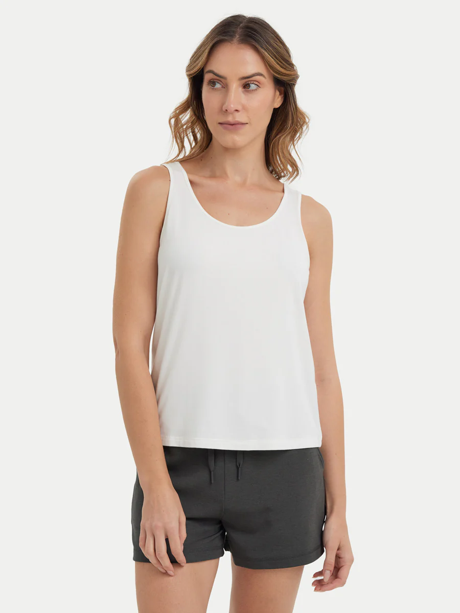 Sleeveless Bamboo Tank Top - Image 74