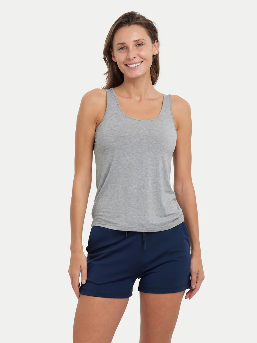 Sleeveless Bamboo Tank Top - Image 84