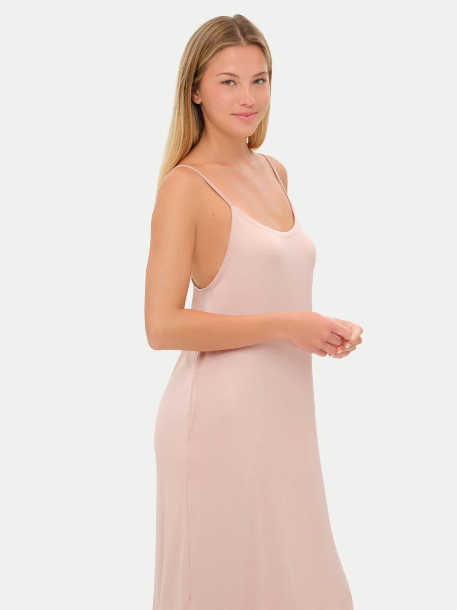Sleeveless Long Bamboo Sleepshirt - Image 36