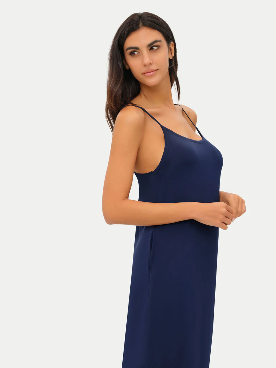 Sleeveless Long Bamboo Sleepshirt - Image 61