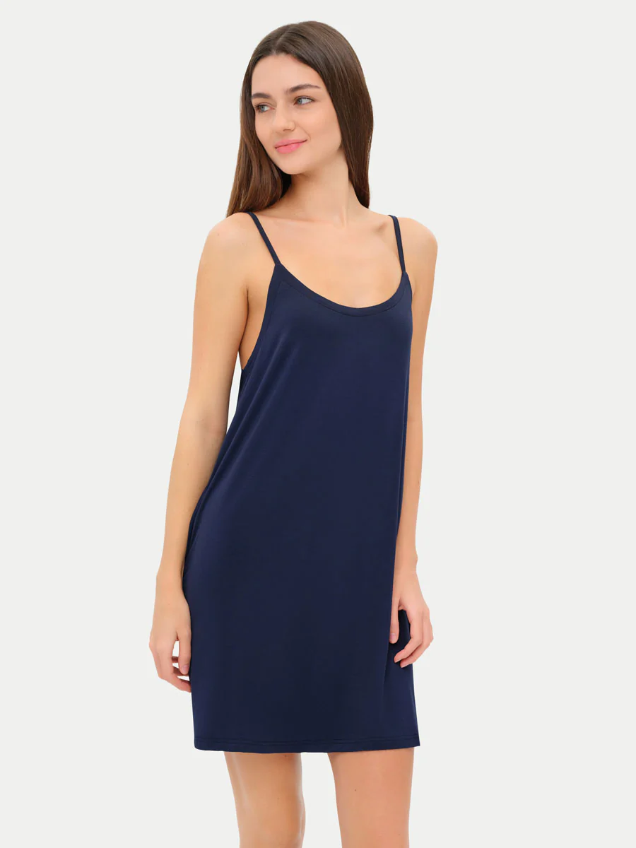 Sleeveless Short Bamboo Sleepshirt - Image 57