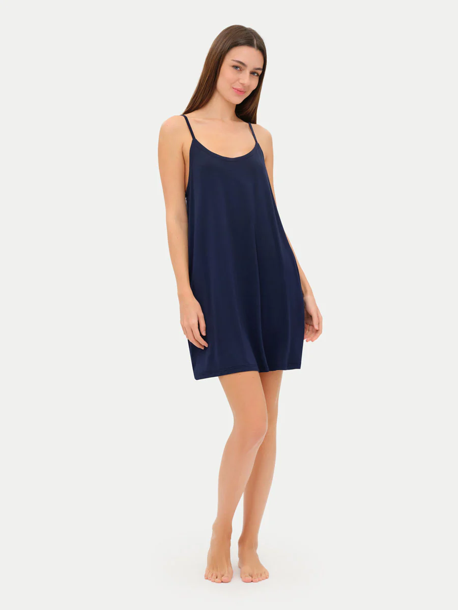 Sleeveless Short Bamboo Sleepshirt - Image 61